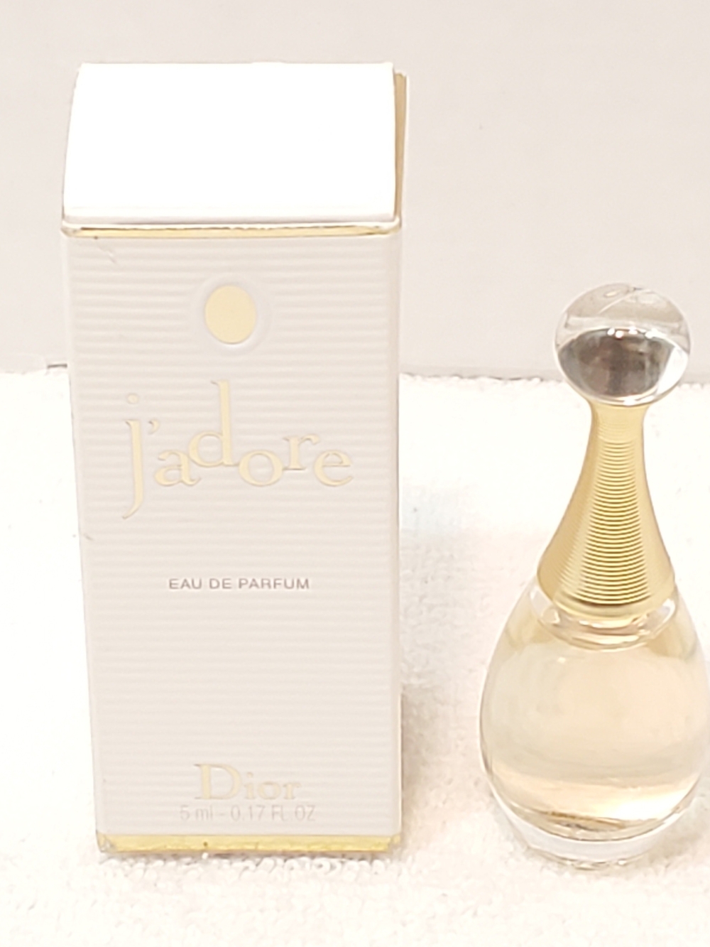 Dior J'adore Eau de Parfum Mini Splash Bottle 5ml 0.17oz Travel Size for Women